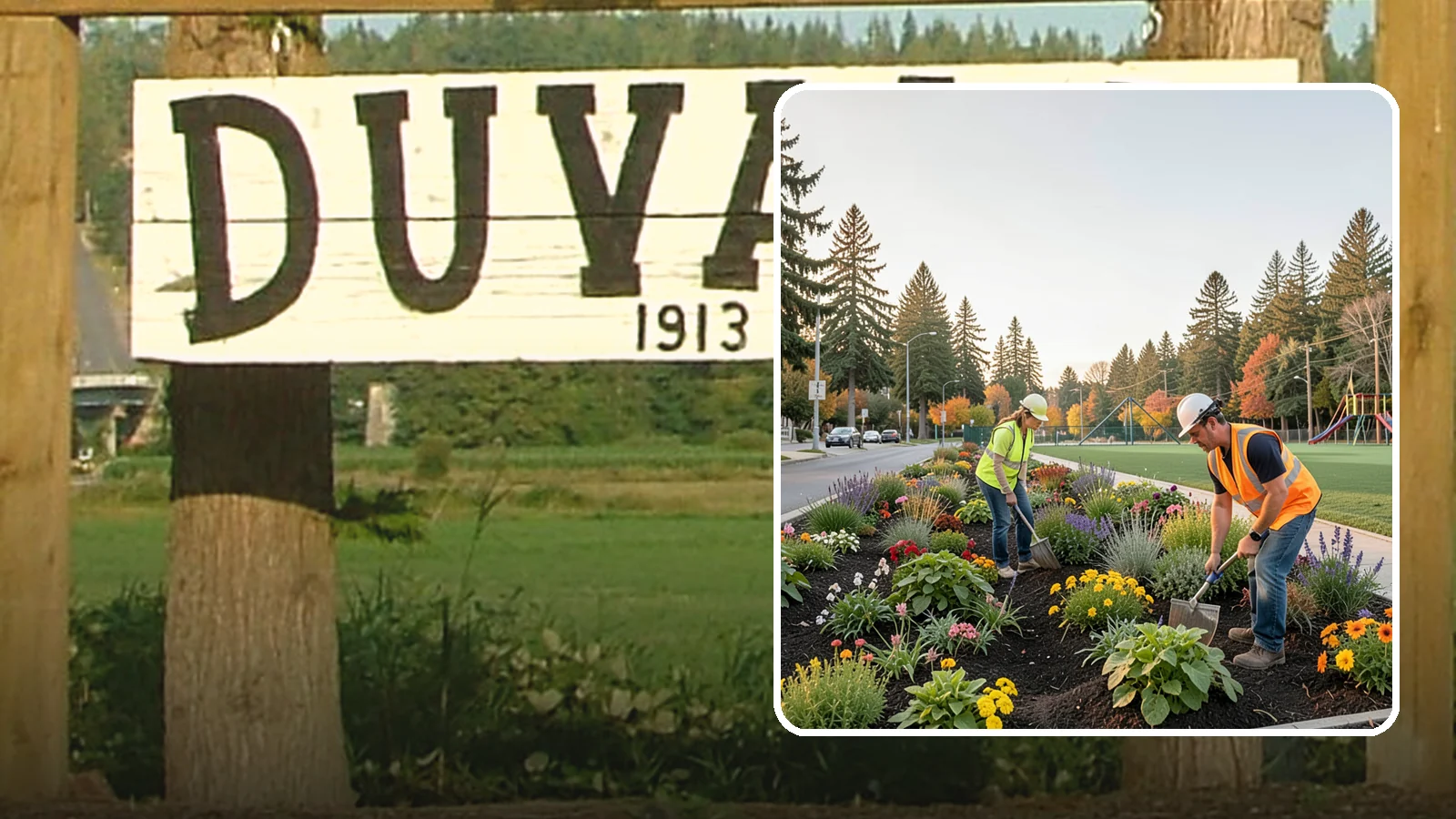 Seasonal Flower Planting in Duvall, King County, WA - Rotating seasonal color displays that keep civic beds and containers vibrant through every season.