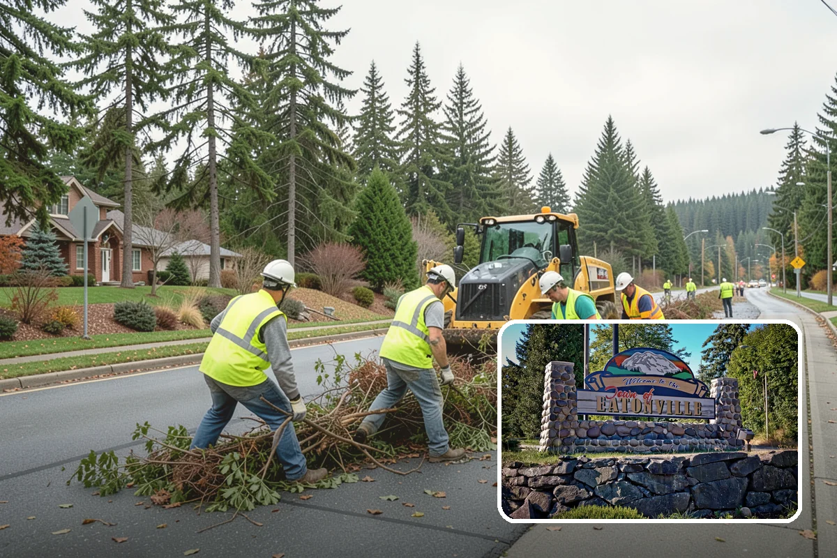 Seasonal Flower Planting in Eatonville, Pierce County, WA - Continuous seasonal color at high-visibility locations