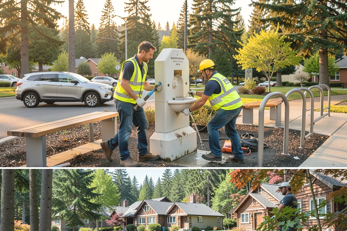 Seasonal Flower Planting in Edgewood, Pierce County, WA - Cool-season color goes in for spring, heat-tolerant annuals for summer, and hardy varieties for fall and winter, keeping displays...
