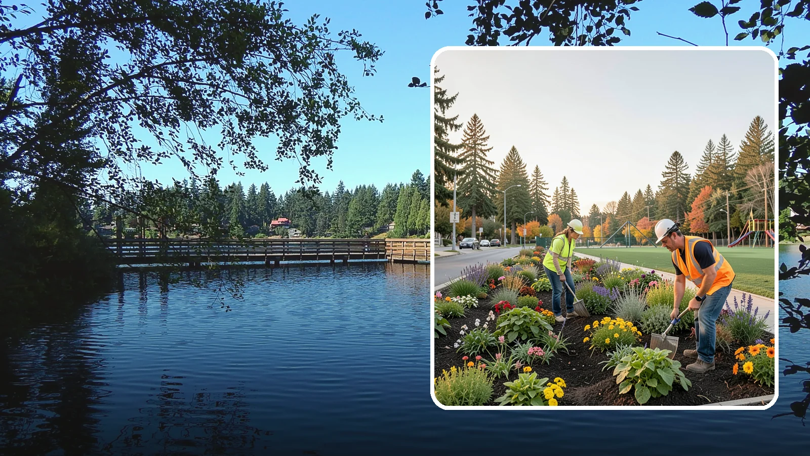 Seasonal Flower Planting in Federal Way, King County, WA - Rotating seasonal color displays that keep civic beds and containers vibrant through every season.