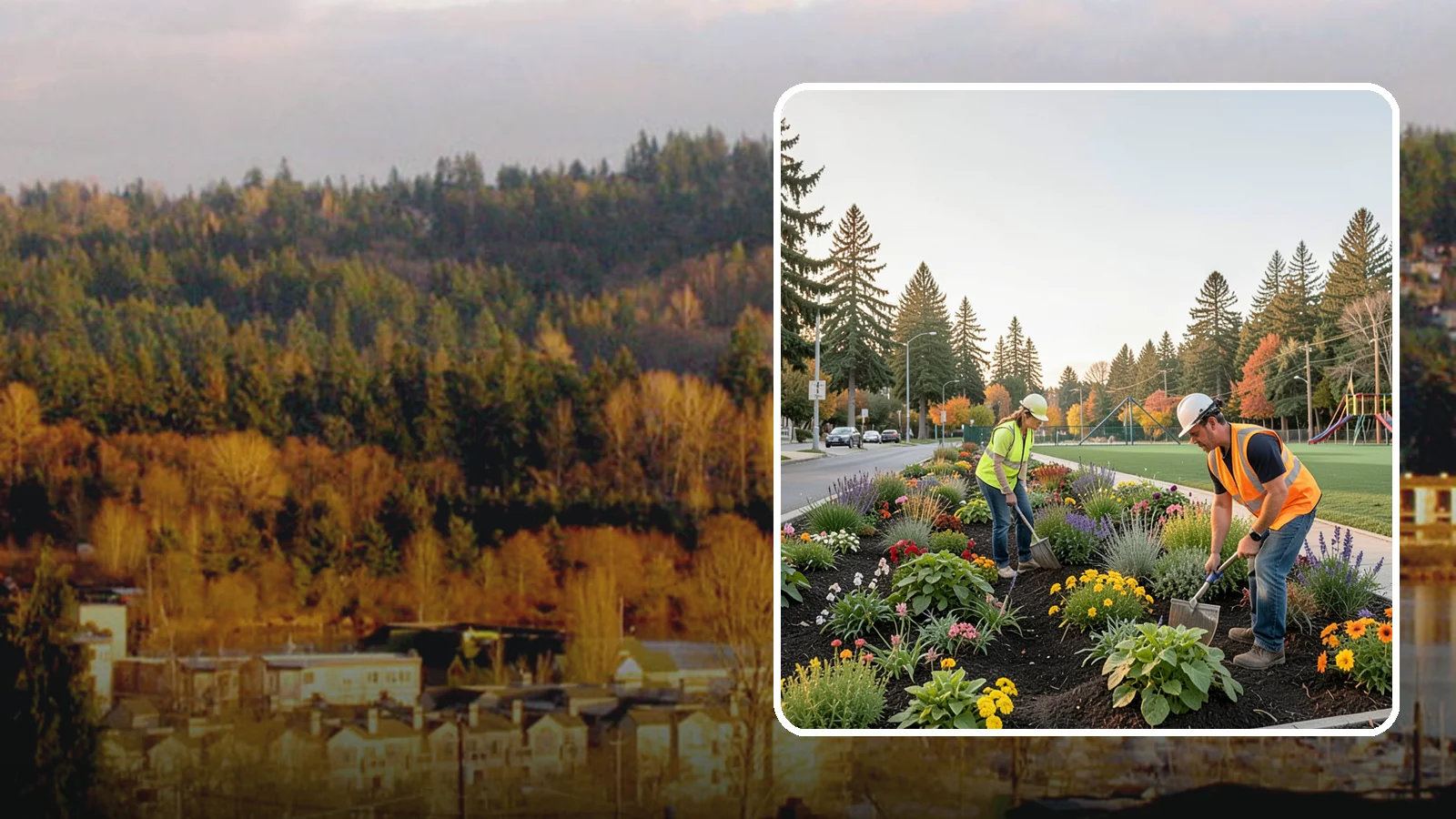Seasonal Flower Planting in Kenmore, King County, WA - Rotating seasonal color displays that keep civic beds and containers vibrant through every season.