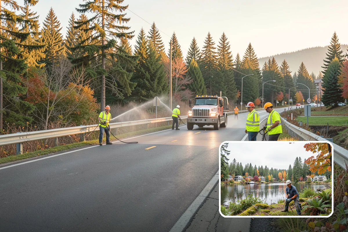 Seasonal Flower Planting in La Conner, Skagit County, WA - Continuous seasonal color at high-visibility locations