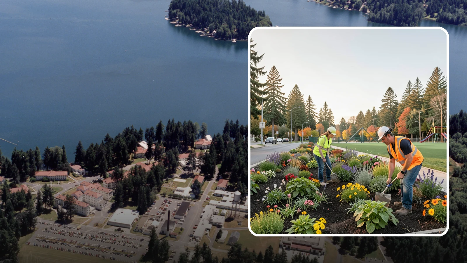 Seasonal Flower Planting in Lakewood, Pierce County, WA - Rotating seasonal color displays that keep civic beds and containers vibrant through every season.