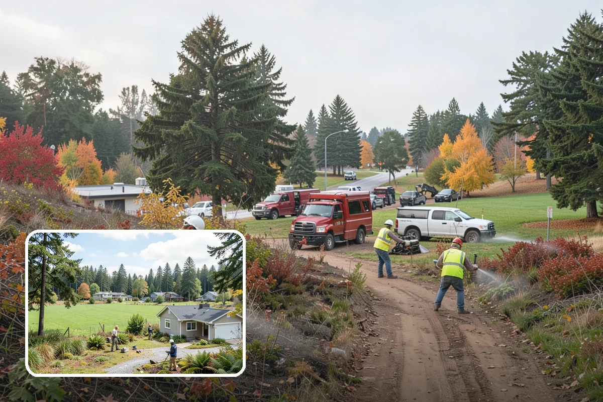 Seasonal Flower Planting in Lyman, Skagit County, WA - Continuous seasonal color at high-visibility locations