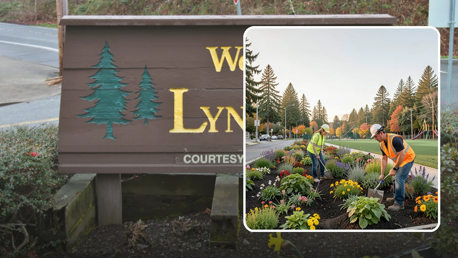 Seasonal Flower Planting in Lynnwood, Snohomish County, WA - Rotating seasonal color displays that keep civic beds and containers vibrant through every season.