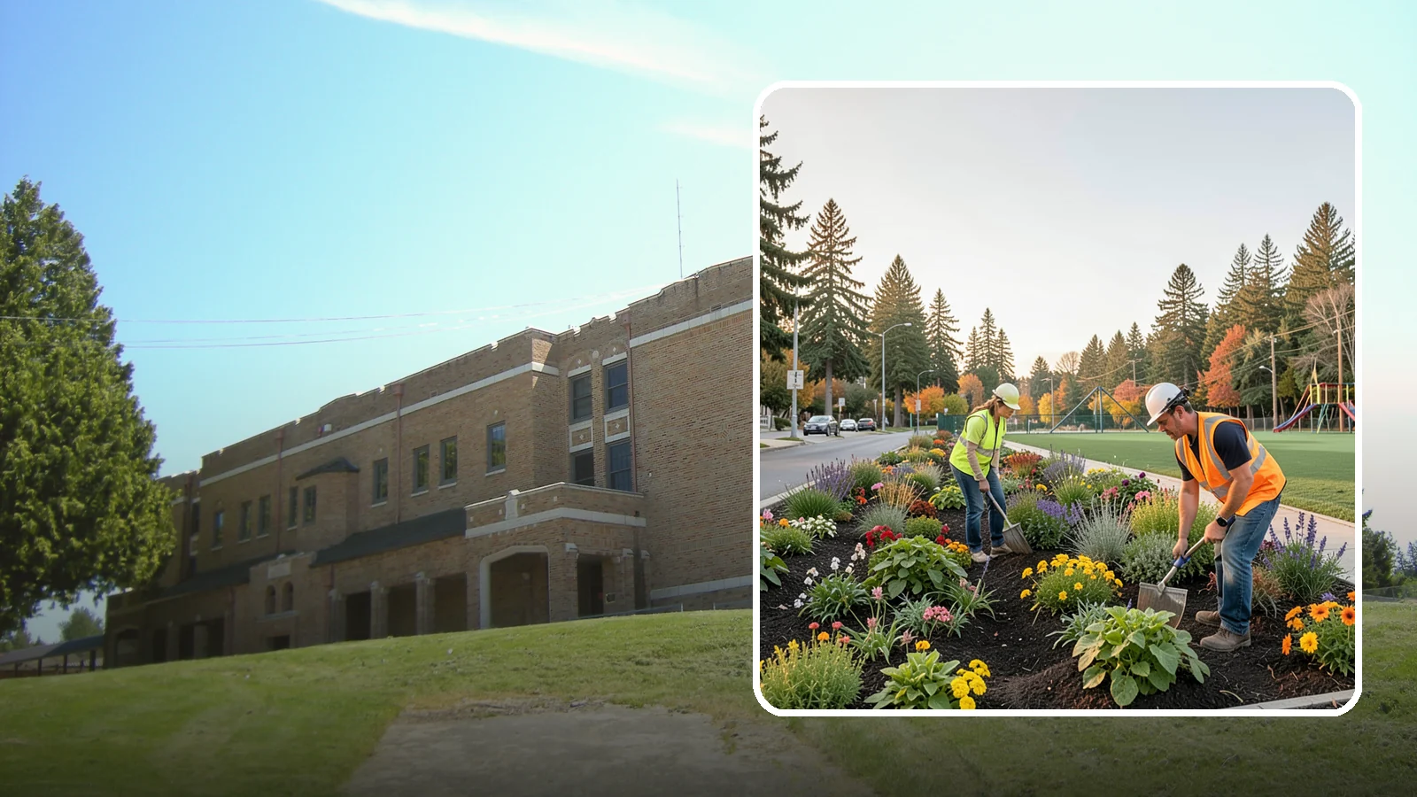 Seasonal Flower Planting in Maple Valley, King County, WA - Rotating seasonal color displays that keep civic beds and containers vibrant through every season.