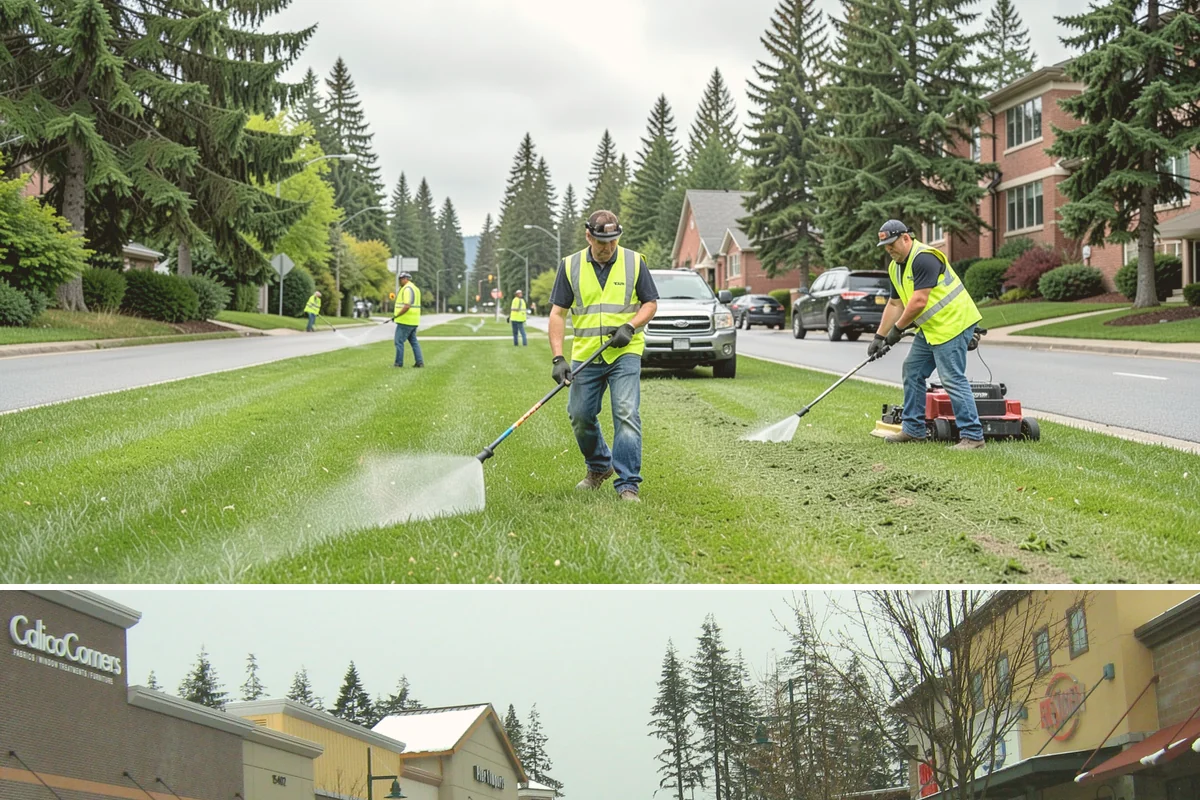 Seasonal Flower Planting in Mill Creek, Snohomish County, WA - Cool-season color goes in for spring, heat-tolerant annuals for summer, and hardy varieties for fall and winter, keeping displays...