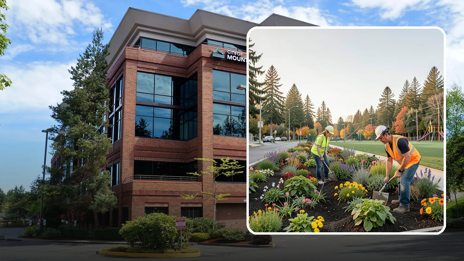 Seasonal Flower Planting in Mountlake Terrace, Snohomish County, WA - Rotating seasonal color displays that keep civic beds and containers vibrant through every season.