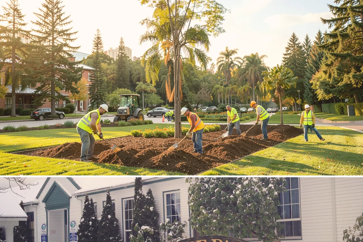 Seasonal Flower Planting in Pacific, King County, WA - Cool-season color goes in for spring, heat-tolerant annuals for summer, and hardy varieties for fall and winter, keeping displays...