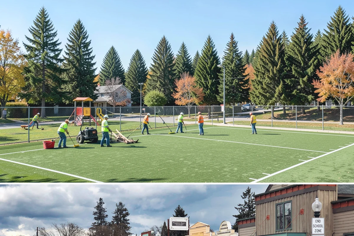 Seasonal Flower Planting in Roy, Pierce County, WA - Cool-season color goes in for spring, heat-tolerant annuals for summer, and hardy varieties for fall and winter, keeping displays...