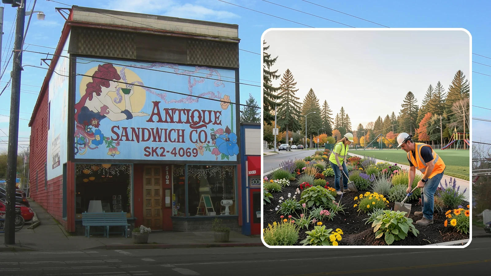 Seasonal Flower Planting in Ruston, Pierce County, WA - Rotating seasonal color displays that keep civic beds and containers vibrant through every season.