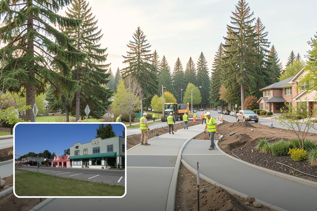 Seasonal Flower Planting in Snoqualmie, King County, WA - Continuous seasonal color at high-visibility locations