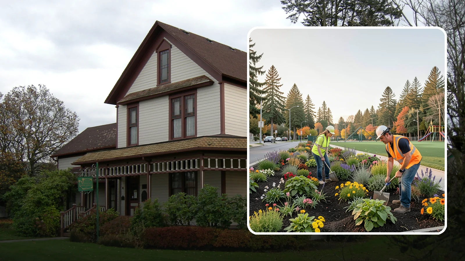 Seasonal Flower Planting in Sumner, Pierce County, WA - Rotating seasonal color displays that keep civic beds and containers vibrant through every season.