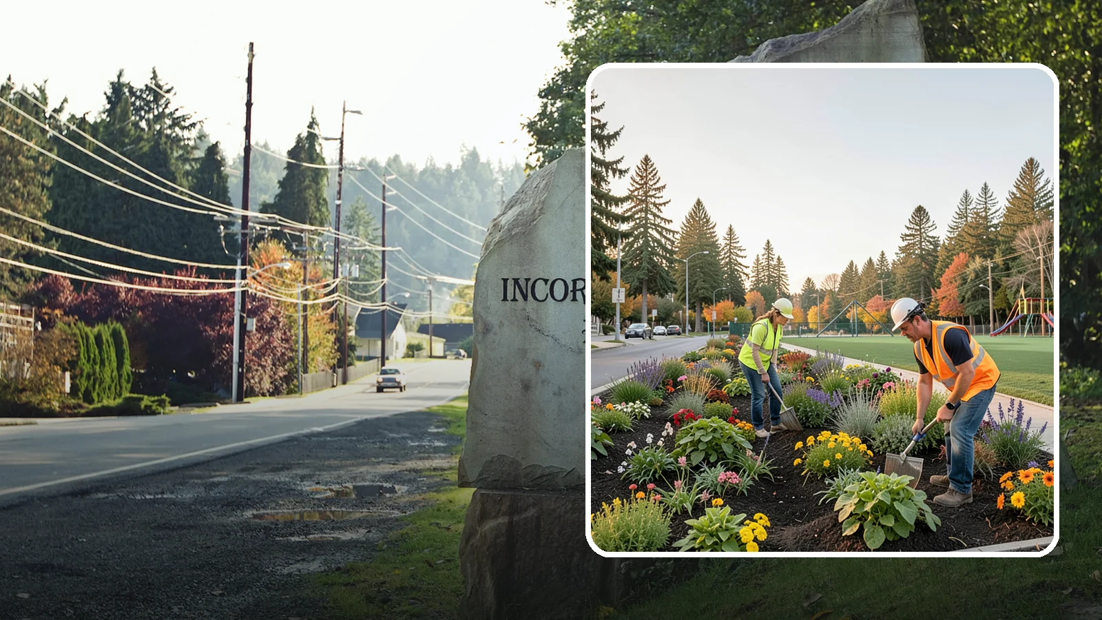 Seasonal Flower Planting in Wilkeson, Pierce County, WA - Rotating seasonal color displays that keep civic beds and containers vibrant through every season.