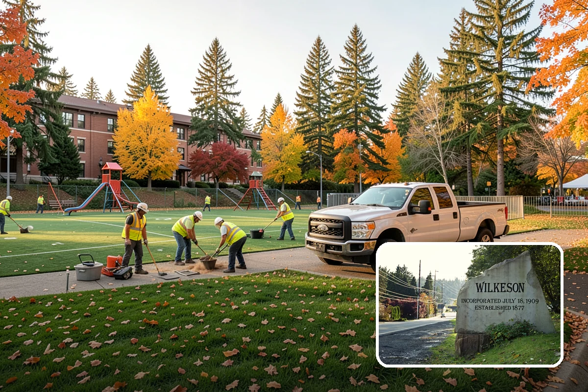 Seasonal Flower Planting in Wilkeson, Pierce County, WA - Continuous seasonal color at high-visibility locations