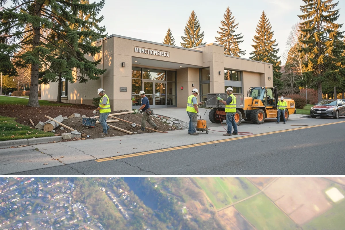 Seasonal Snow Removal Contract in Algona, King County, WA - Full winter season under a single contract.