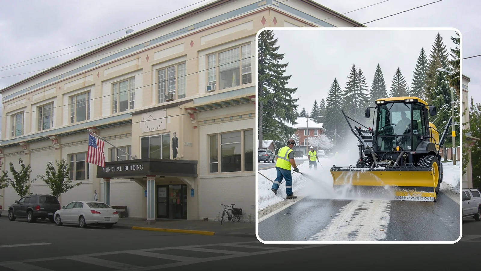 Seasonal Snow Removal Contract in Anacortes, Skagit County, WA - A full-season snow and ice contract giving agencies predictable coverage, budgeting, and accountability.