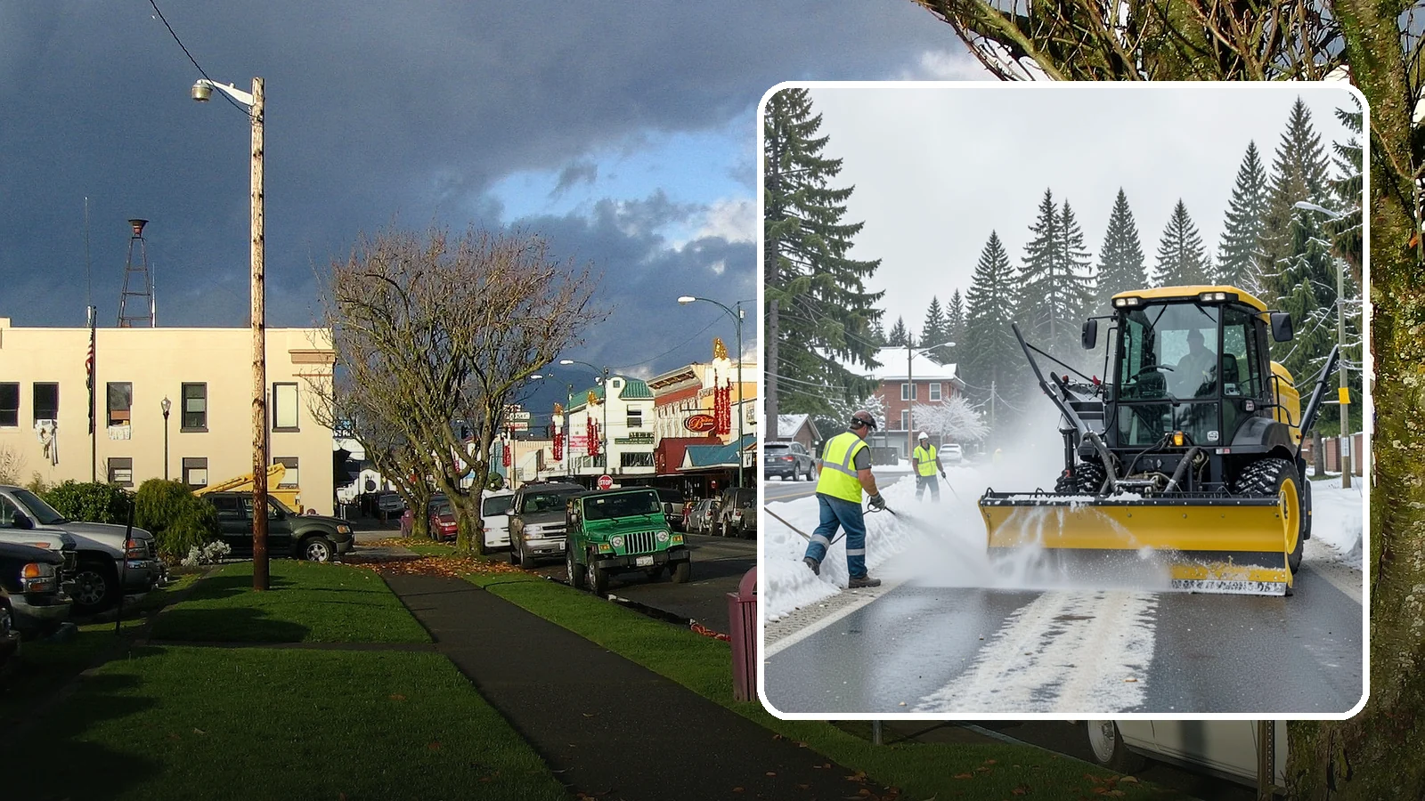 Seasonal Snow Removal Contract in Arlington, Snohomish County, WA - A full-season snow and ice contract giving agencies predictable coverage, budgeting, and accountability.