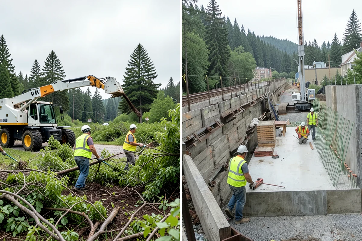 Seasonal Snow Removal Contract in Arlington, Snohomish County, WA - Define scope, routes, and service levels