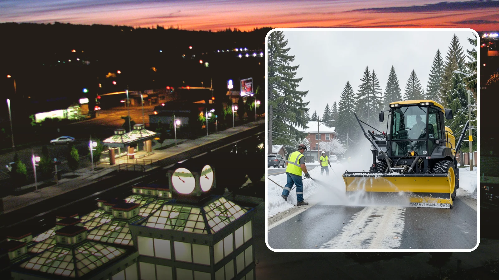 Seasonal Snow Removal Contract in Auburn, King County, WA - A full-season snow and ice contract giving agencies predictable coverage, budgeting, and accountability.