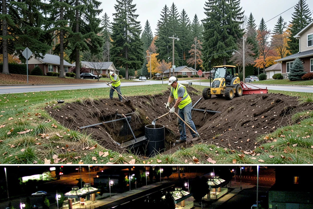 Seasonal Snow Removal Contract in Auburn, King County, WA - Full winter season under a single contract.