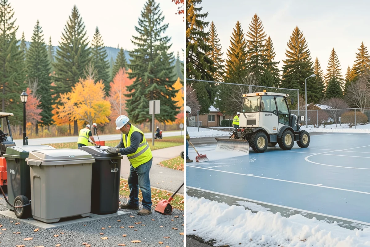 Seasonal Snow Removal Contract in Bellevue, King County, WA - Define scope, routes, and service levels