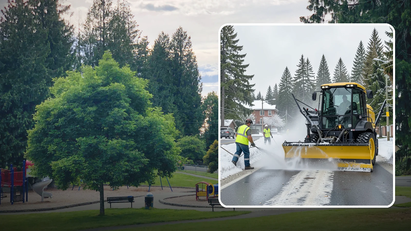 Seasonal Snow Removal Contract in Bonney Lake, Pierce County, WA - A full-season snow and ice contract giving agencies predictable coverage, budgeting, and accountability.