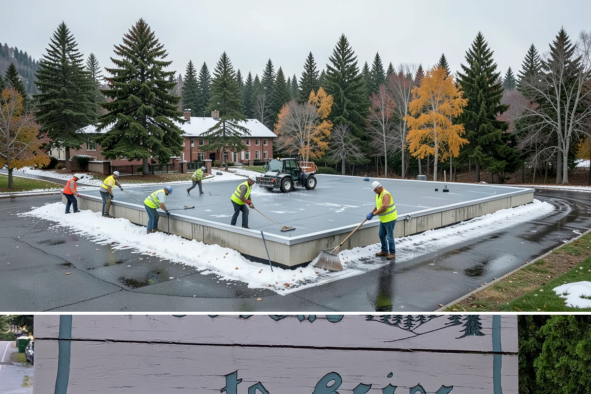 Seasonal Snow Removal Contract in Brier, Snohomish County, WA - Full winter season under a single contract.