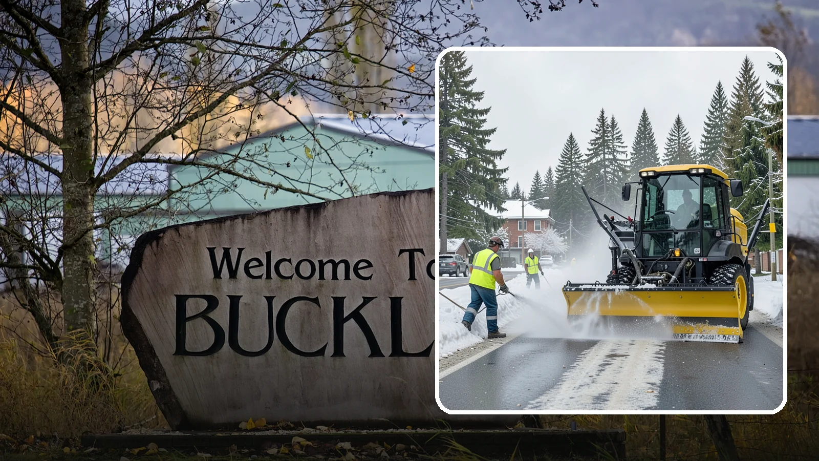 Seasonal Snow Removal Contract in Buckley, Pierce County, WA - A full-season snow and ice contract giving agencies predictable coverage, budgeting, and accountability.