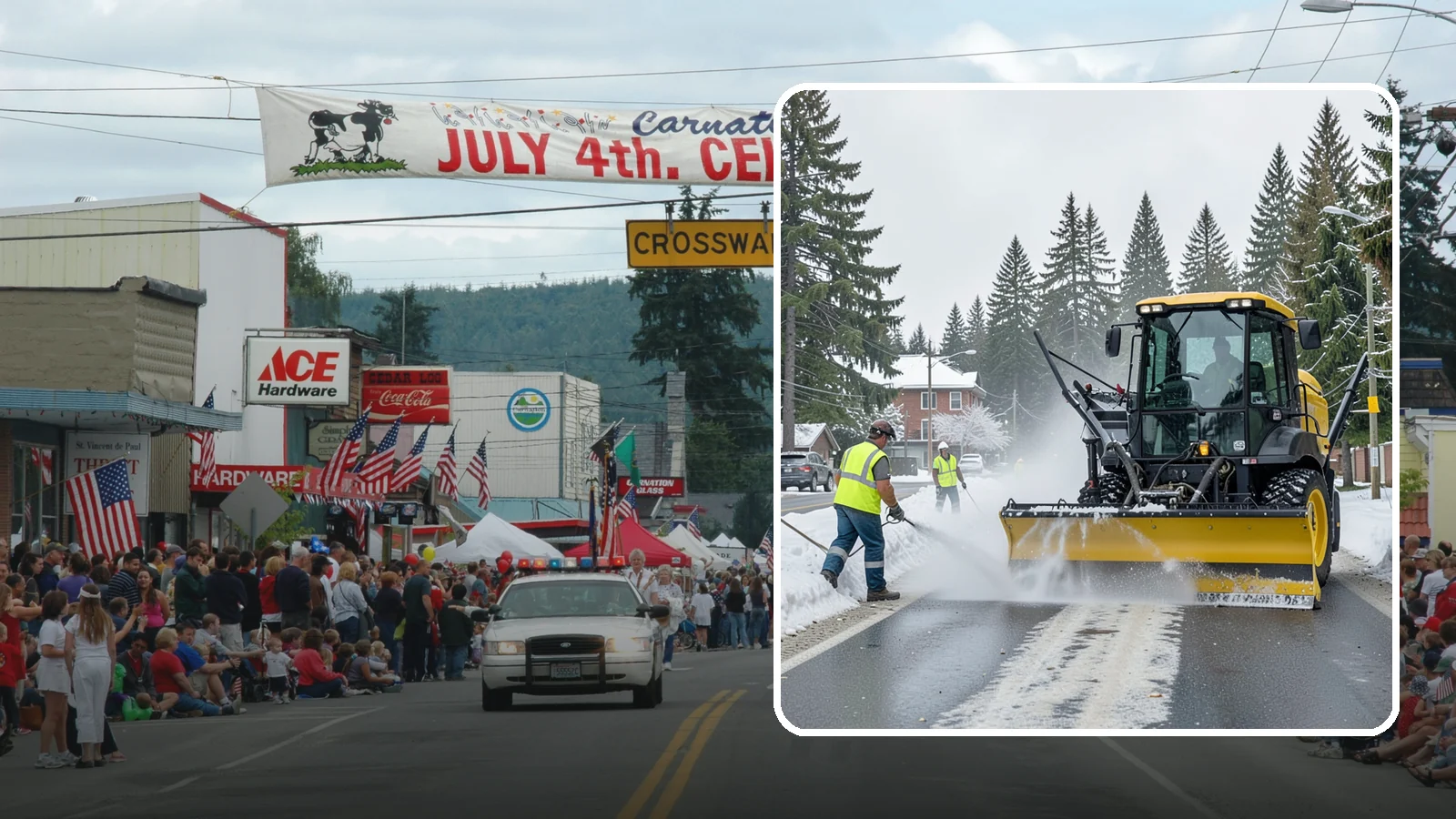 Seasonal Snow Removal Contract in Carnation, King County, WA - A full-season snow and ice contract giving agencies predictable coverage, budgeting, and accountability.