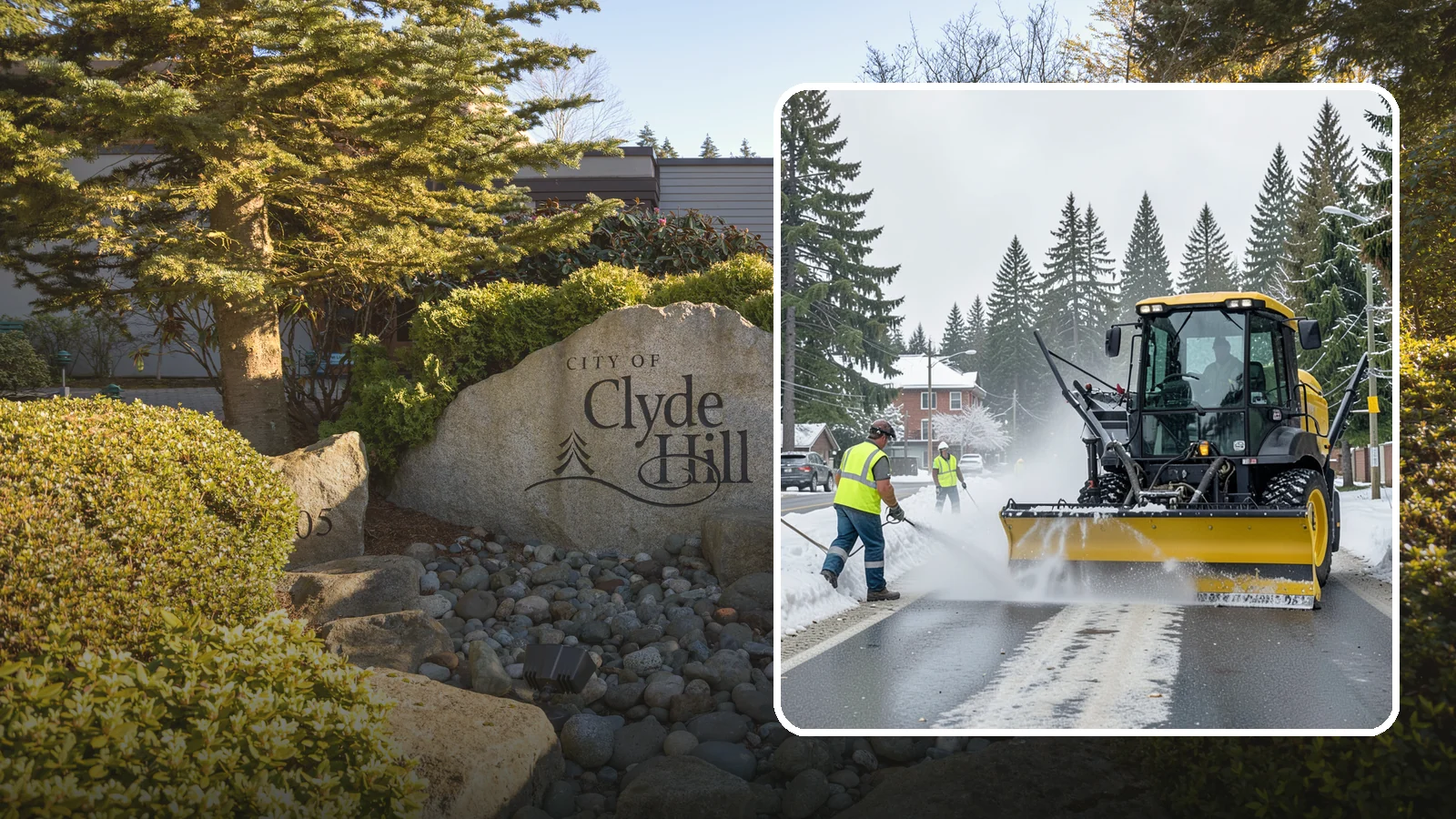 Seasonal Snow Removal Contract in Clyde Hill, King County, WA - A full-season snow and ice contract giving agencies predictable coverage, budgeting, and accountability.