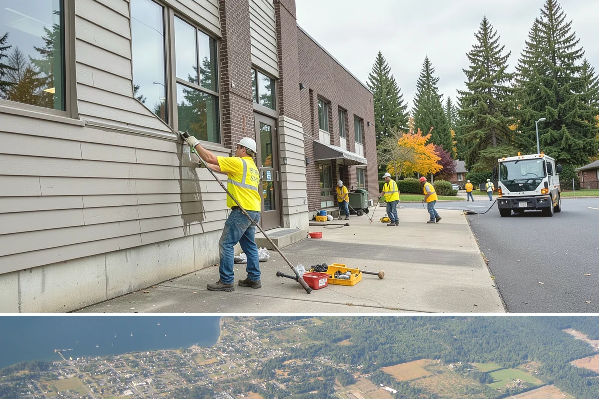 Seasonal Snow Removal Contract in Coupeville, Island County, WA - Full winter season under a single contract.