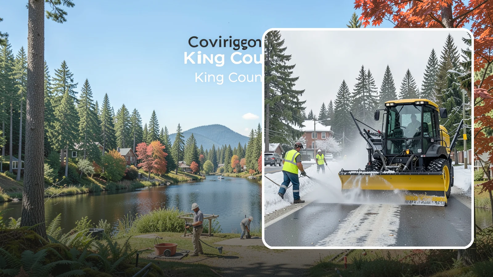 Seasonal Snow Removal Contract in Covington, King County, WA - A full-season snow and ice contract giving agencies predictable coverage, budgeting, and accountability.