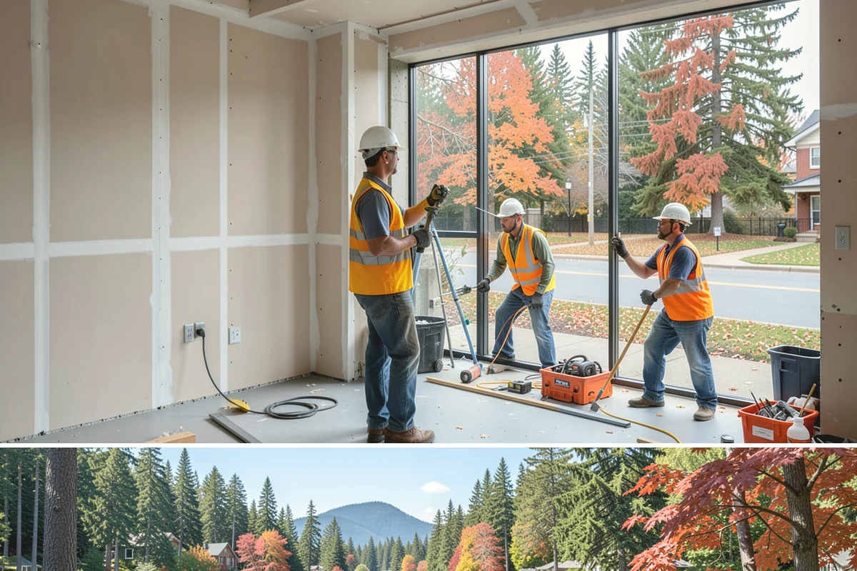 Seasonal Snow Removal Contract in Covington, King County, WA - Full winter season under a single contract.