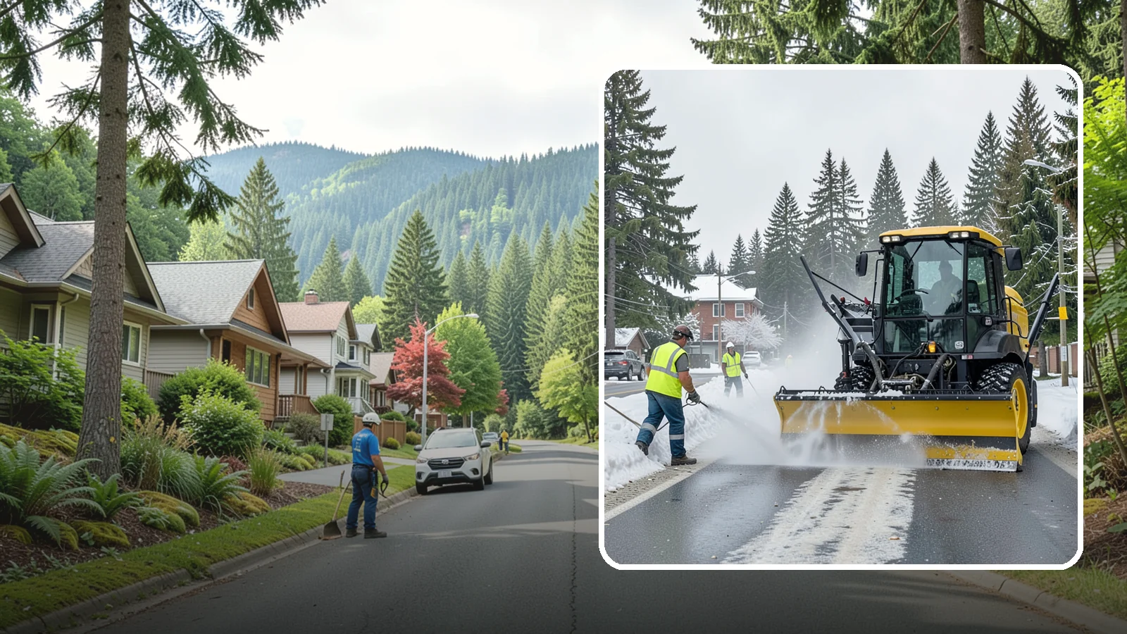 Seasonal Snow Removal Contract in Darrington, Snohomish County, WA - A full-season snow and ice contract giving agencies predictable coverage, budgeting, and accountability.