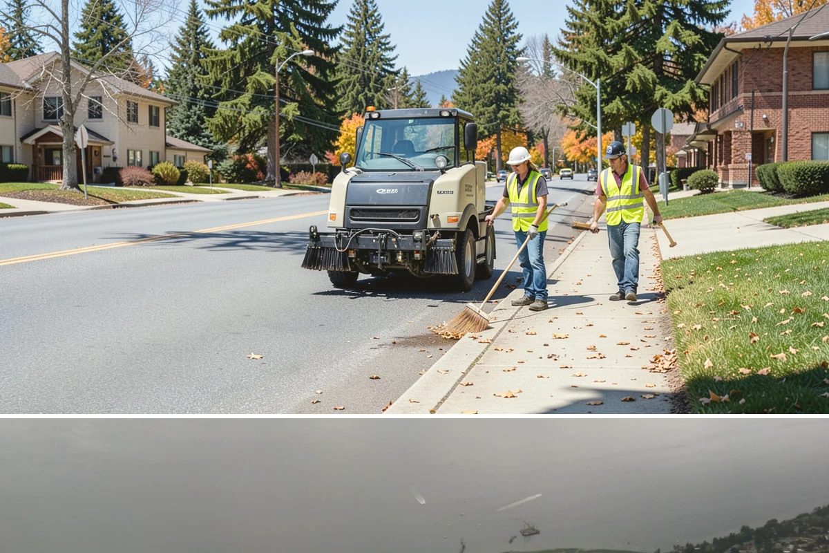 Seasonal Snow Removal Contract in Des Moines, King County, WA - Full winter season under a single contract.