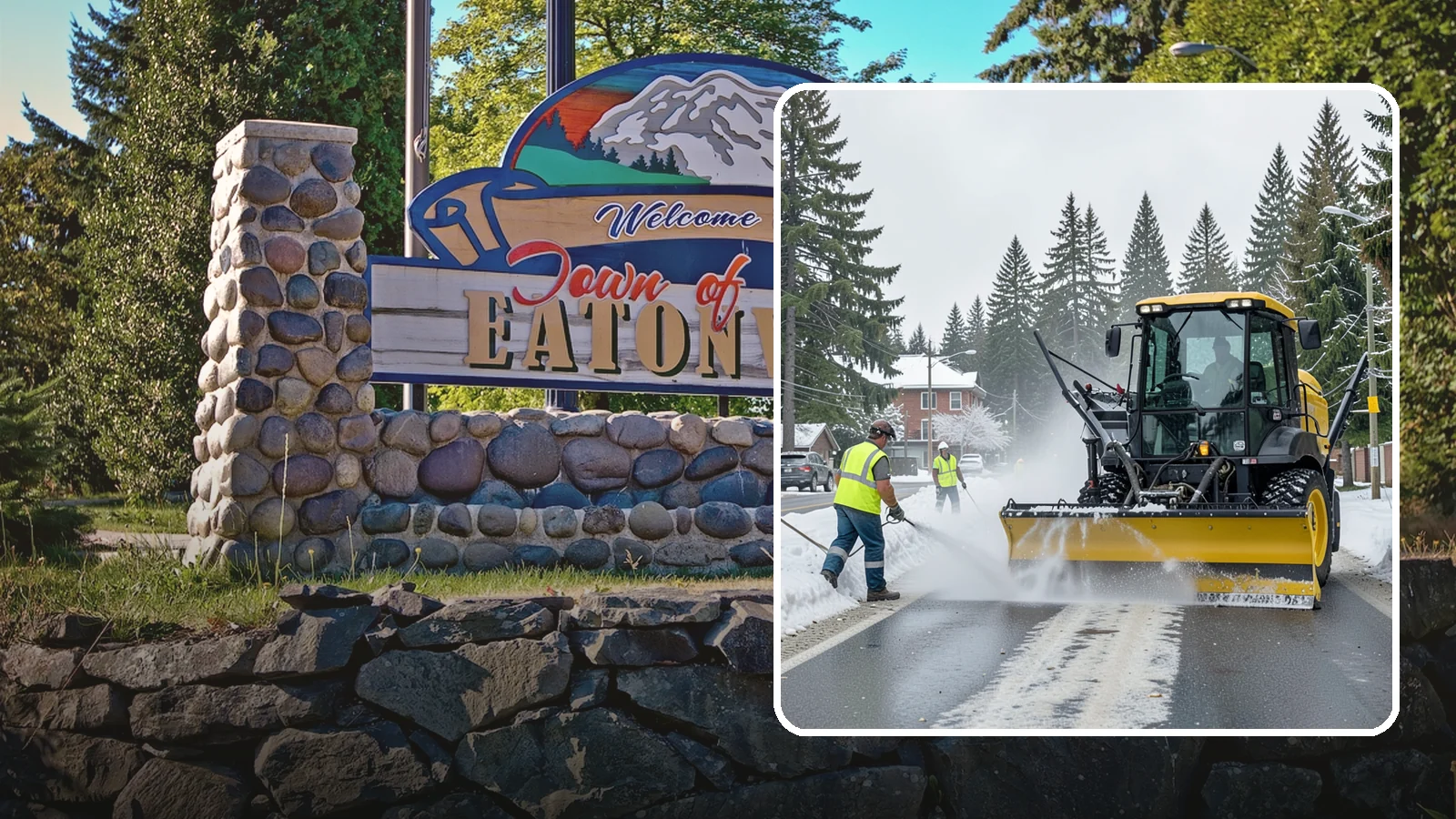 Seasonal Snow Removal Contract in Eatonville, Pierce County, WA - A full-season snow and ice contract giving agencies predictable coverage, budgeting, and accountability.