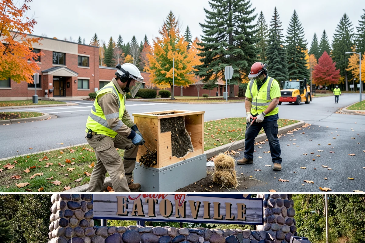 Seasonal Snow Removal Contract in Eatonville, Pierce County, WA - Full winter season under a single contract.