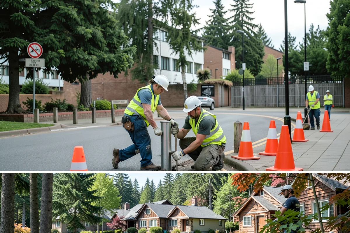 Seasonal Snow Removal Contract in Edgewood, Pierce County, WA - Full winter season under a single contract.