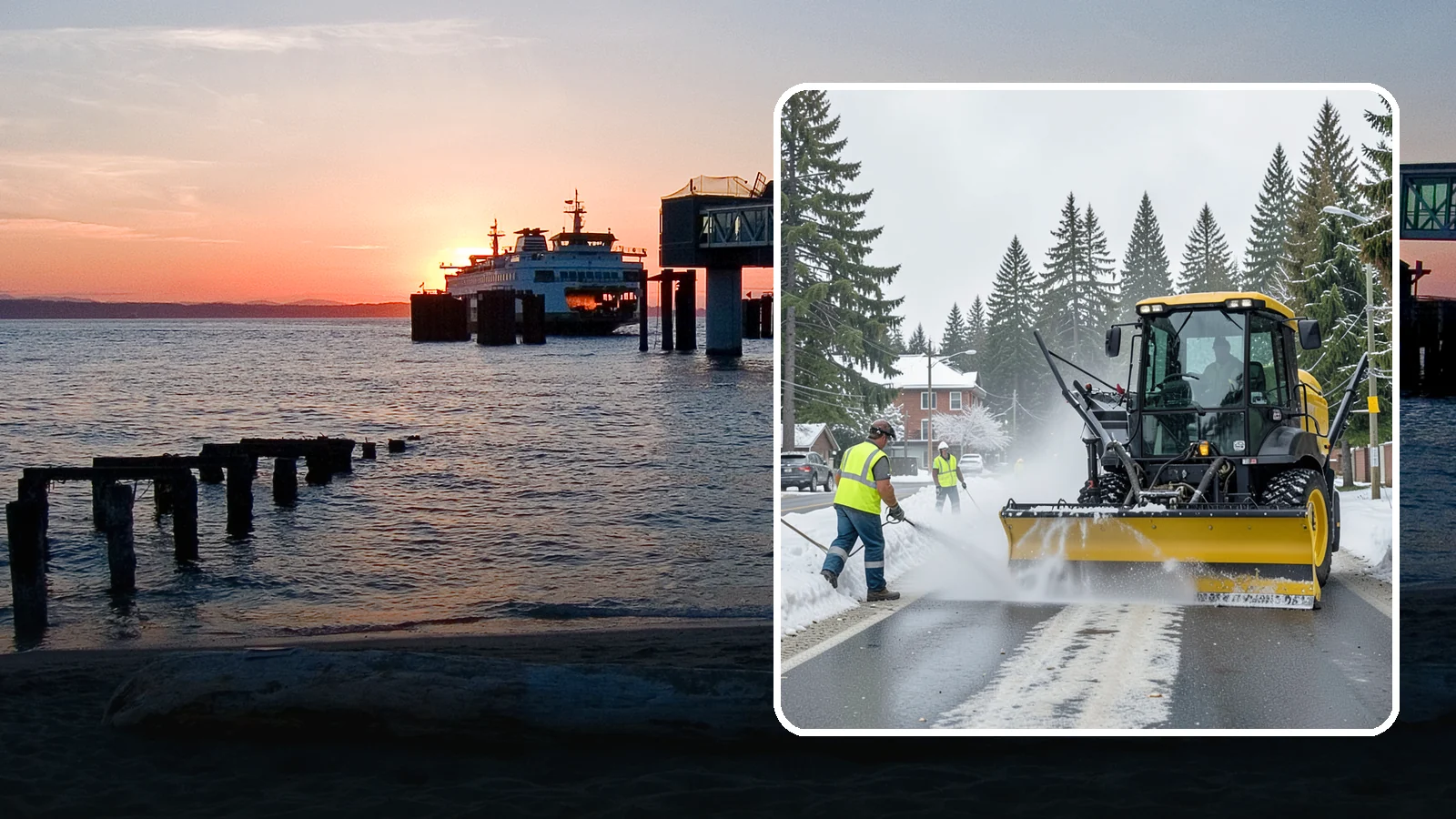 Seasonal Snow Removal Contract in Edmonds, Snohomish County, WA - A full-season snow and ice contract giving agencies predictable coverage, budgeting, and accountability.