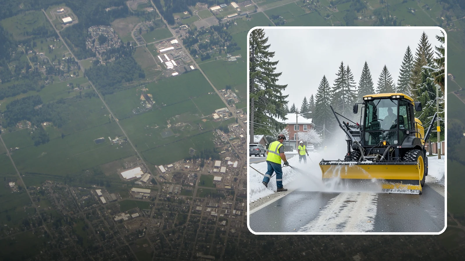 Seasonal Snow Removal Contract in Enumclaw, King County, WA - A full-season snow and ice contract giving agencies predictable coverage, budgeting, and accountability.
