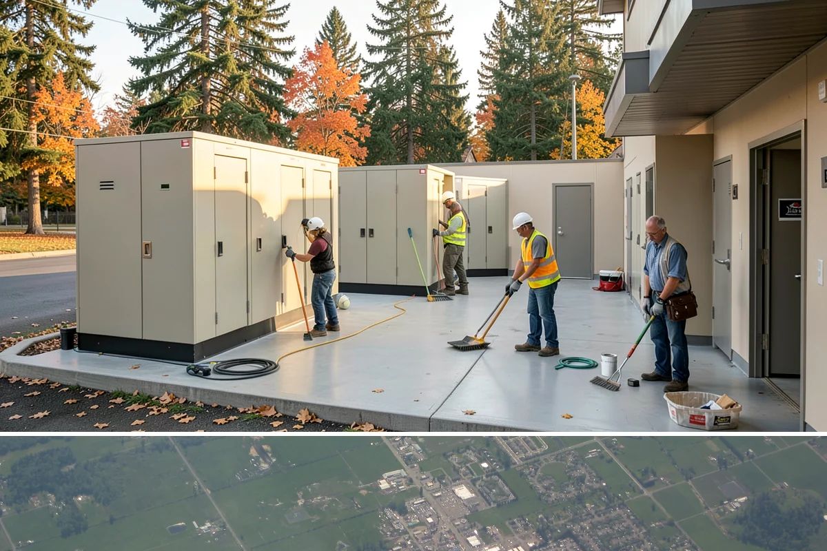 Seasonal Snow Removal Contract in Enumclaw, King County, WA - Full winter season under a single contract.