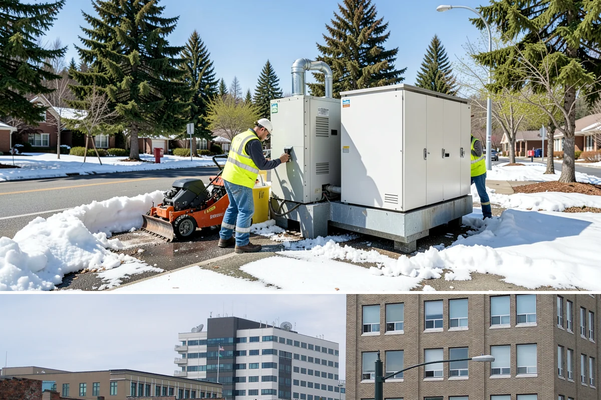 Seasonal Snow Removal Contract in Everett, Snohomish County, WA - Full winter season under a single contract.