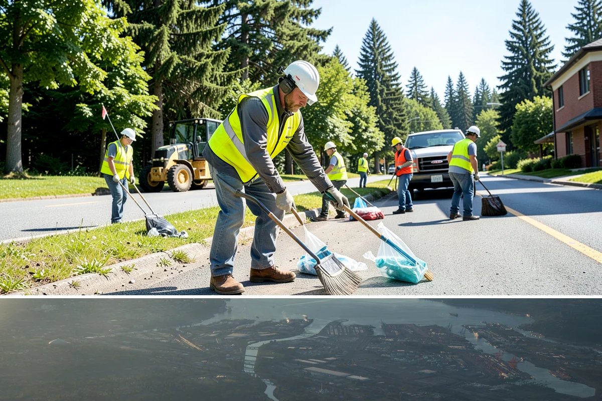 Seasonal Snow Removal Contract in Fife, Pierce County, WA - Full winter season under a single contract.