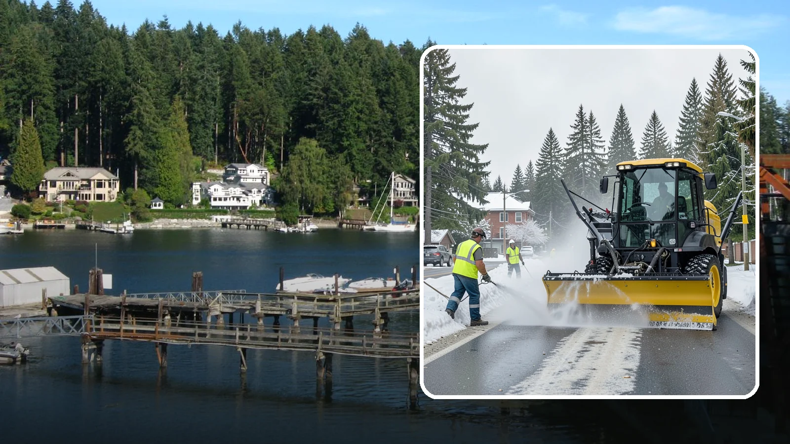 Seasonal Snow Removal Contract in Gig Harbor, Pierce County, WA - A full-season snow and ice contract giving agencies predictable coverage, budgeting, and accountability.
