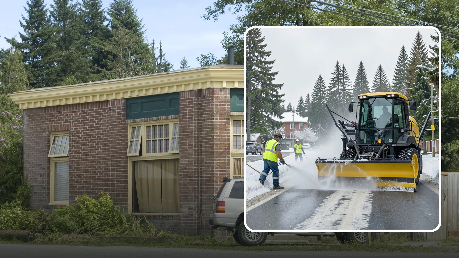 Seasonal Snow Removal Contract in Hamilton, Skagit County, WA - A full-season snow and ice contract giving agencies predictable coverage, budgeting, and accountability.