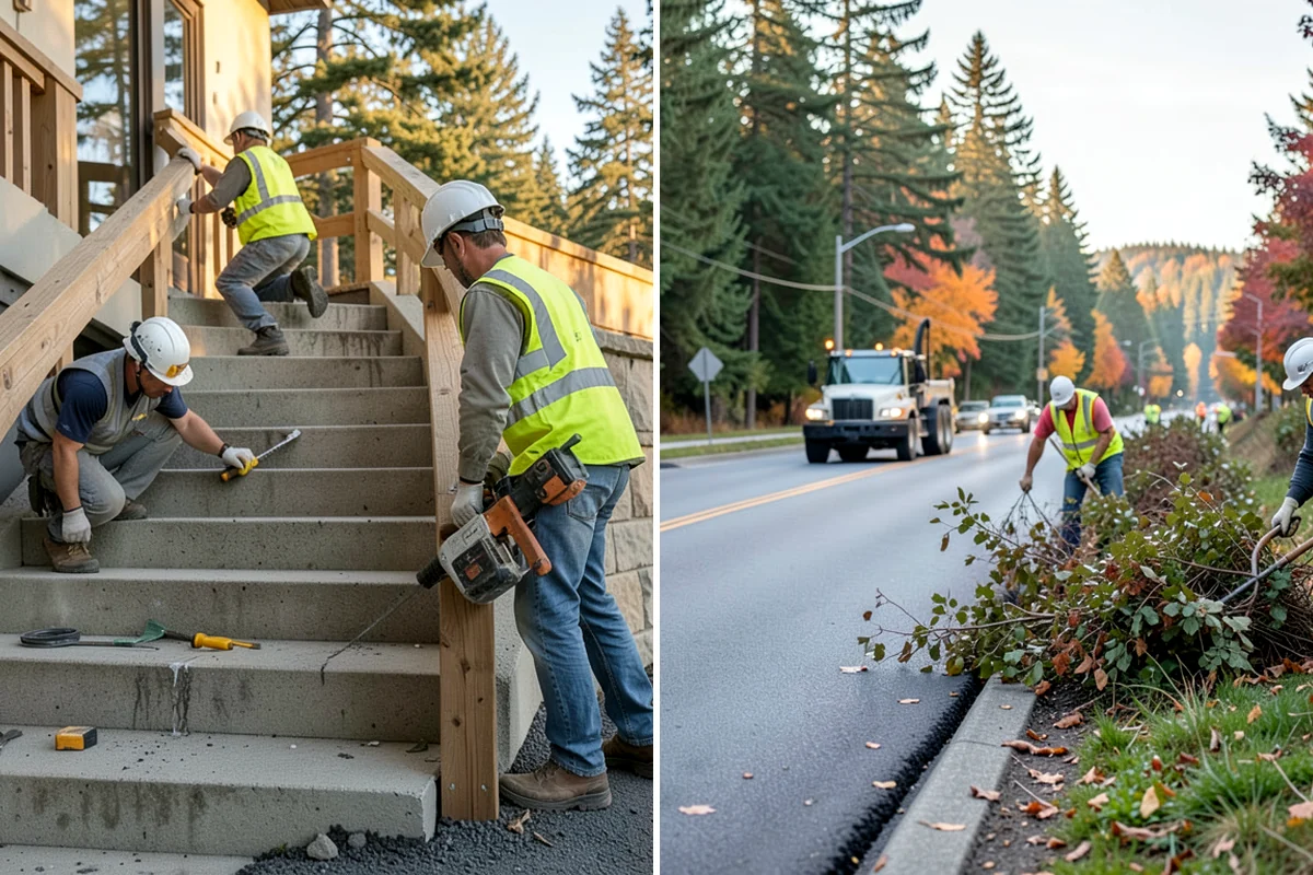 Seasonal Snow Removal Contract in Kenmore, King County, WA - Define scope, routes, and service levels