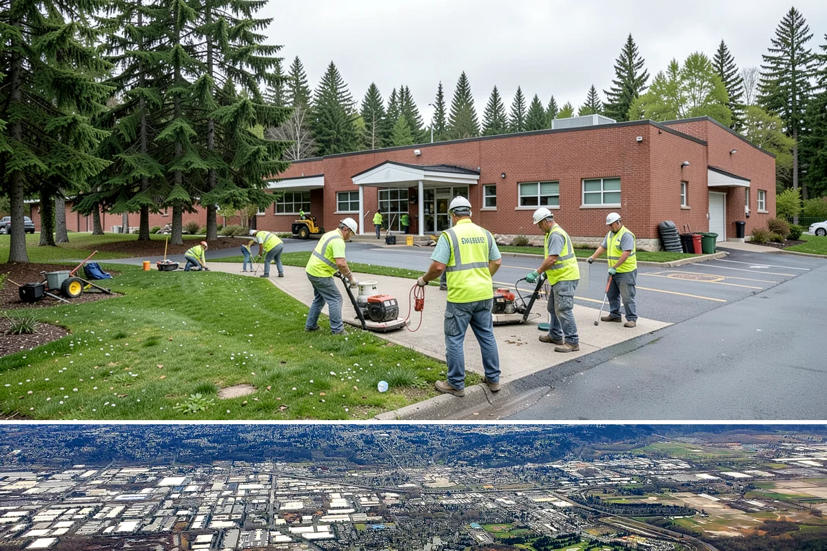 Seasonal Snow Removal Contract in Kent, King County, WA - Full winter season under a single contract.