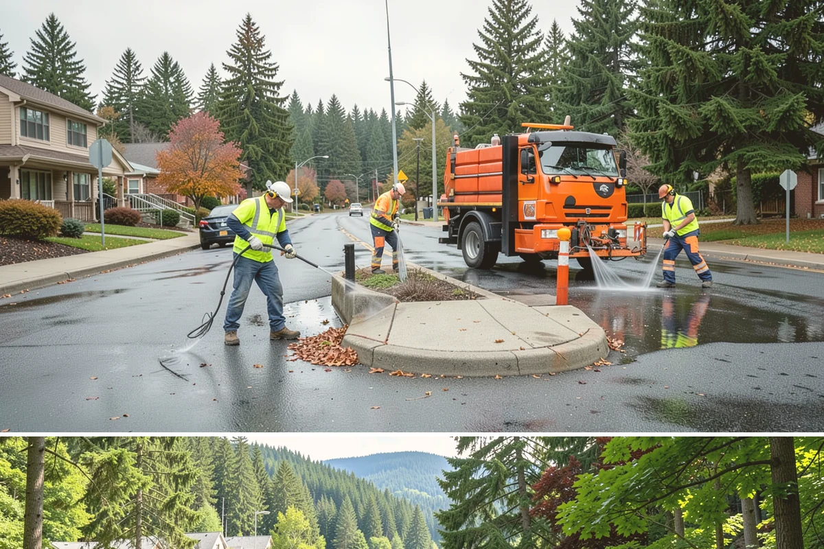 Seasonal Snow Removal Contract in Lake Forest Park, King County, WA - Full winter season under a single contract.