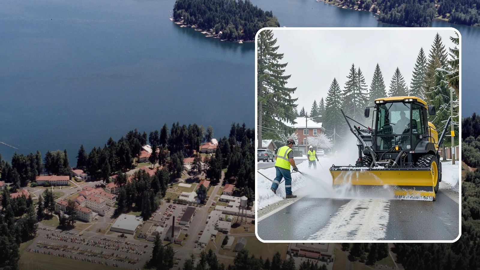 Seasonal Snow Removal Contract in Lakewood, Pierce County, WA - A full-season snow and ice contract giving agencies predictable coverage, budgeting, and accountability.